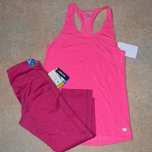 NWT workout set - tank and capri leggings